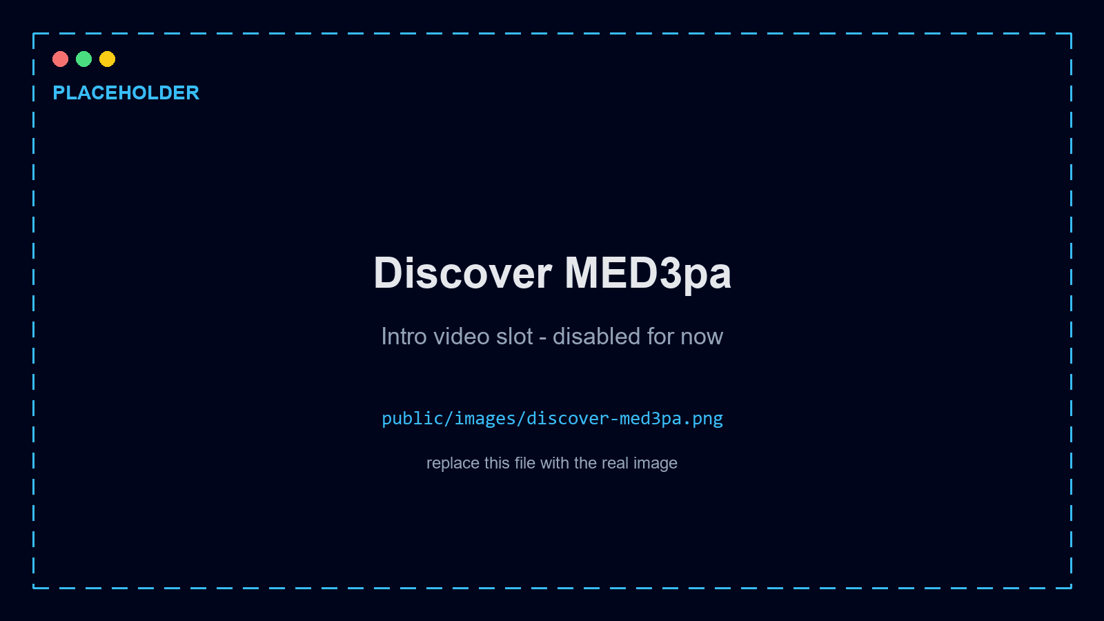 MED3pa introduction video — coming soon